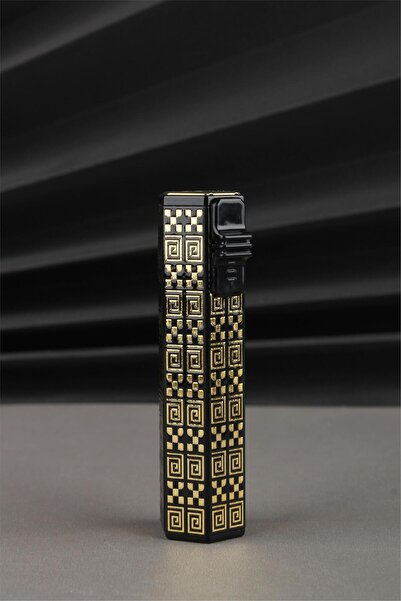 Silvio Monetti Özel Tasarım Pürmüz Jet Alevli Altıgen Gazlı Çakmak SM188PG0001