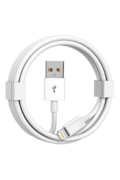 Optim Solution Cablu USB A 2.0 la Lightning, 100 cm, alb