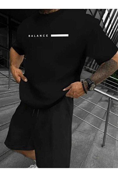 özcstore Team T-Shirt Shorts Balance Printed Women/Men