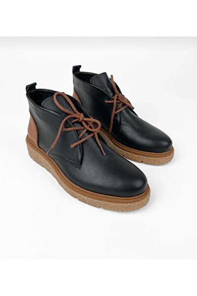 Scavia KADIN HAKİKİ DERİ KAUÇUK TABAN BOT