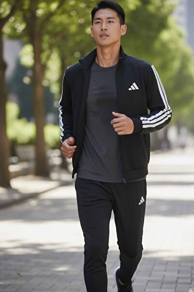 adidas Günlük Kullanıma Ve Spora Uygun Rahat Kesim Erkek Eşofman Takımı