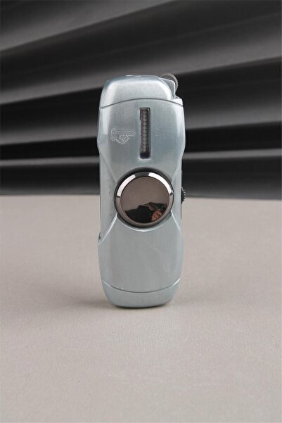 Silvio Monetti Stres Çarklı Led Animasyonlu Işıklı Pürmüz Gazlı Çakmak - Rüzg...