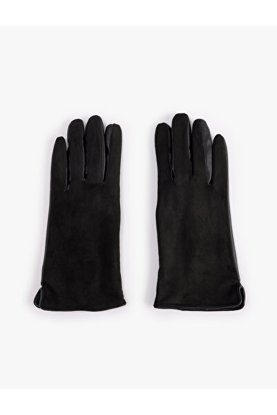 Koton Mănuși cu aspect de piele de căprioară artificială