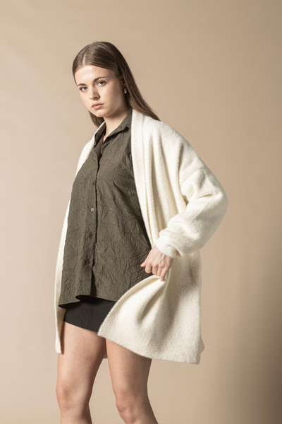 Nisan سترة تريكو قصيرة