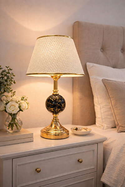 571 Store Z Series Table Lampshade Decorative Lamp Metal Base Fabric Headboard