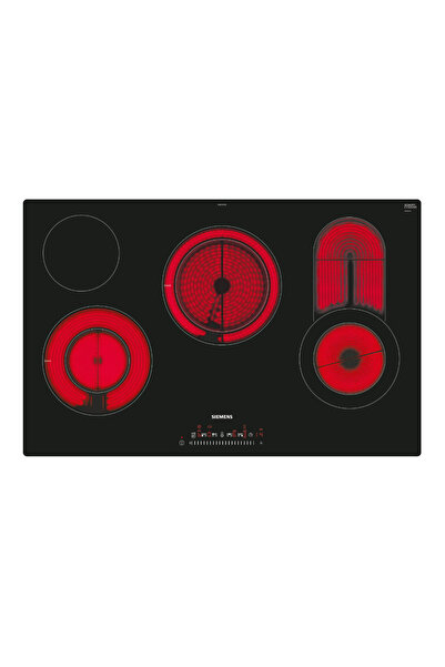Siemens ET801FCP1D lektrikli Ocak 80 cm Siyah, flush mount