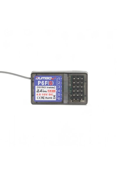 Choice 1 قطعة P6FG DumboRC X6 X4 X5 2.4G 6CH جهاز إرسال مع P6FG Gyro P6F جهاز...