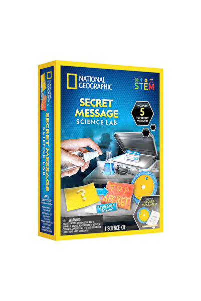 NATIONAL GEOGRAPHIC Secret Message Science Lab