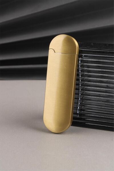 Silvio Monetti Kapaklı Normal Alevli Metal Gazlı Çakmak SM161T0003