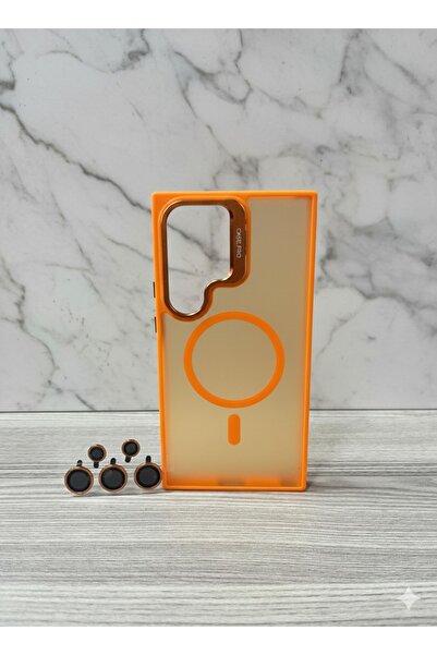 Muson Samsung GALAXY S24 ULTRA telefon kılıfı | Lens Koruyucu Hediyeli , Stan...