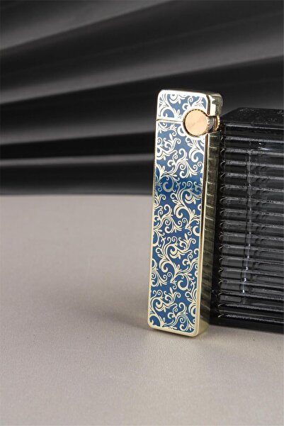 Silvio Monetti Kapaklı Özel Tasarım Metal Gazlı Çakmak SM148T0002