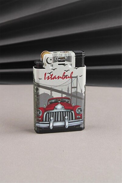 Silvio Monetti İstanbul Temalı Çift Yanışlı Mavi Pürmüz Ve Normal Alevli Gazl...