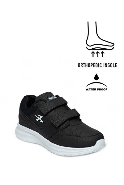 Etna Kadın Cilt Suni Deri Anatomik Taban Cırtlı Sneaker