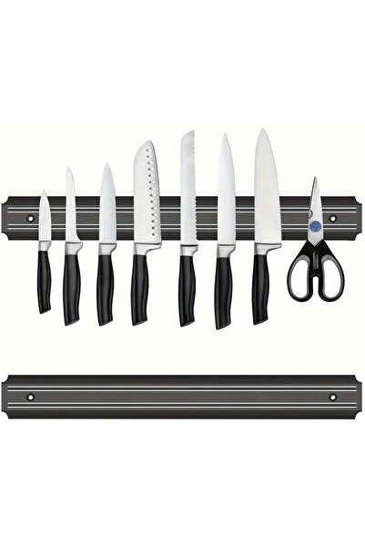 Enfa 55 CM Mıknatıslı Bıçak Askısı – Güçlü Manyetik, Duvara Monte Bıçak Tutucu