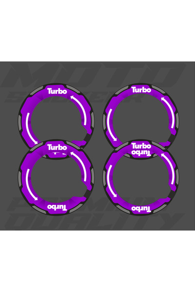 THE MOTO STİCKERR TASARIMLI JANT KAPAĞI