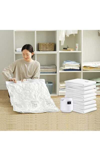 Arabest Reusable Vacuum Seal Storage Bags, Premium Vacuum Storage Bags with E...