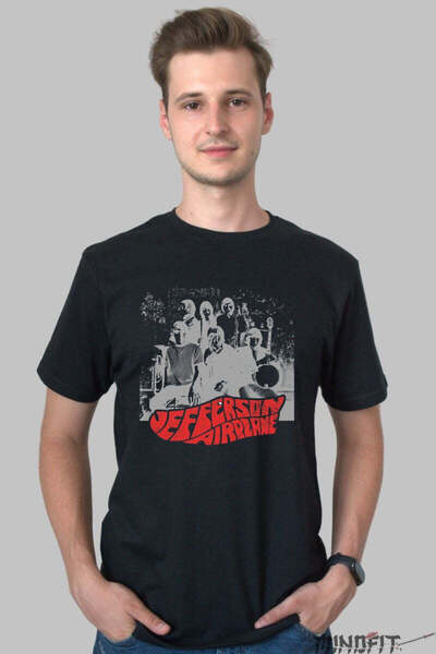 GILDAN Tricou Jefferson Airplane Psychedelic Legends Barbat