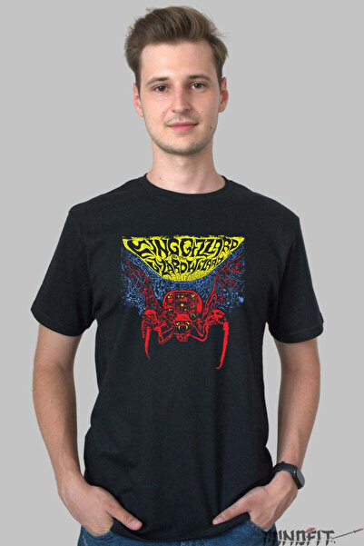 GILDAN Tricou King Gizzard Psychedelic Spider Art Barbat