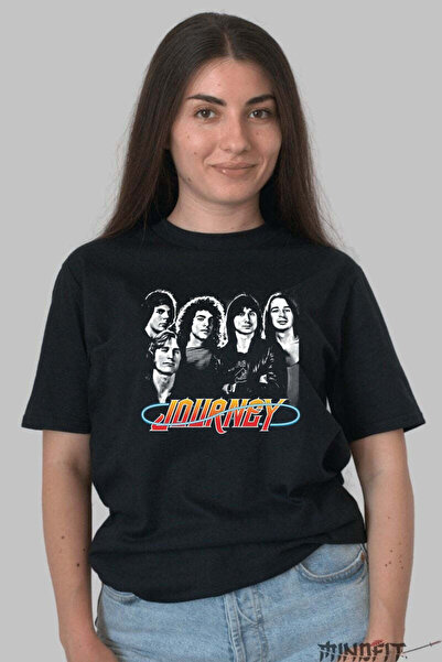 GILDAN Tricou Rock Journey Portrait Classic 80S Dama