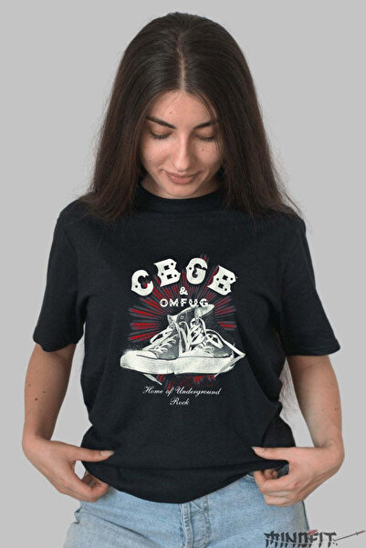 GILDAN Tricou Rock Cbgb Underground Spirit Dama