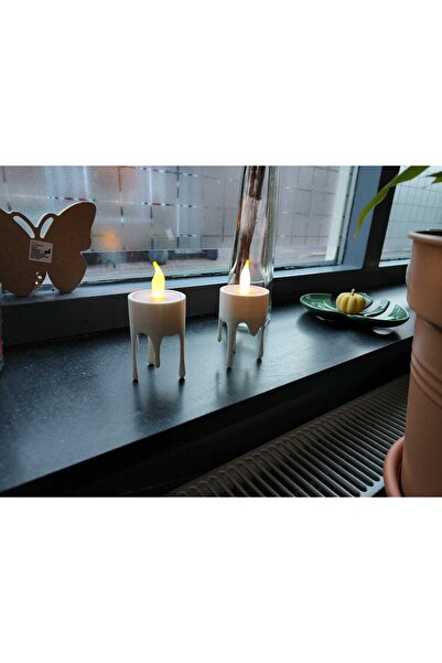 Miralux Damla Tasarımlı Modern Mumluk / Dekoratif Mum Standı