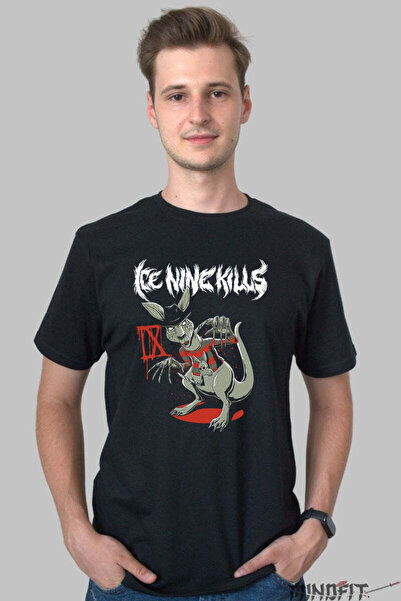 GILDAN Tricou Ice Nine Kills Killer Kangaroo Edition Barbat