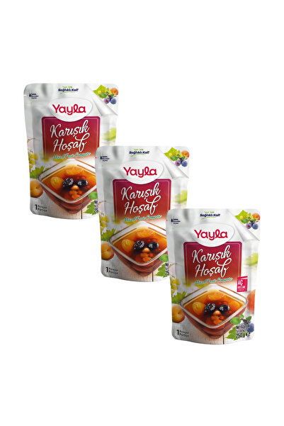 Yayla Yemek Hazır Karışık Hoşaf 250 gr x3