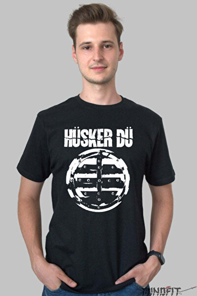 GILDAN Tricou Husker Du Underground Punk Legacy Barbat