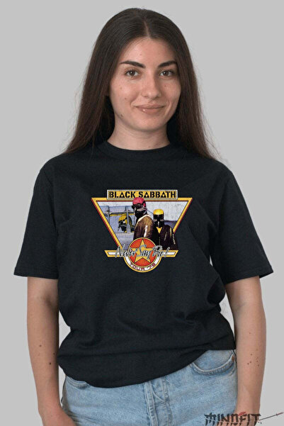 GILDAN Tricou Black Sabbath Never Say Die Tour 1978 Dama