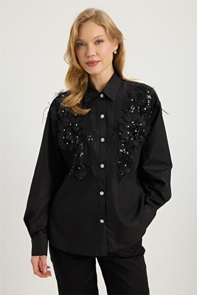 HomeStore Payetli Gömlek