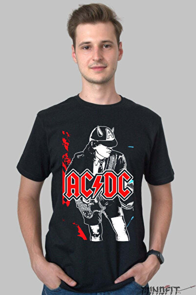 GILDAN Tricou Rock Ac Dc Angus Young Electric Energy Barbat