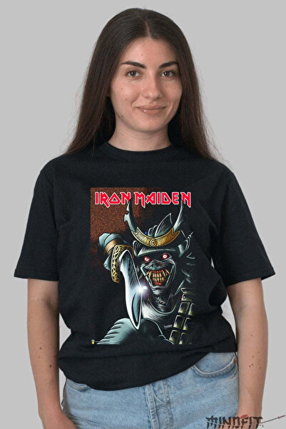 GILDAN Tricou Iron Maiden Samurai Eddie Legend Dama
