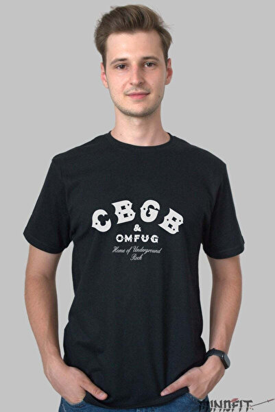 GILDAN Tricou Rock Cbgb Classic Logo Barbat