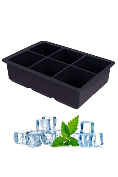 Optim Solution Silicone Ice Cube Tray, OPTIM SOLUTION, 6 Ice Cube Molds
