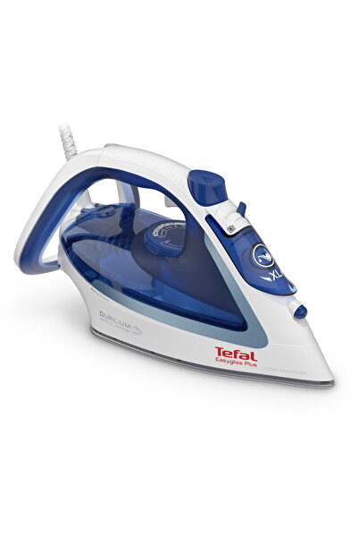 TEFAL Fier de călcat cu abur Easygliss Plus FV5736E0 - 2500W, talpă Durilium ...