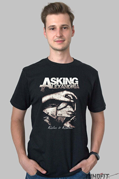 GILDAN Tricou Asking Alexandria Reckless Relentless Barbat