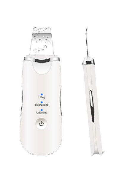 Other Ultrasonic Skin Massage Scrubber Cleanser White