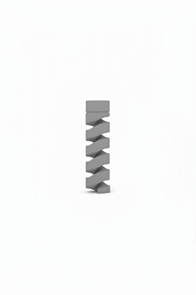 THREESTEP Micro USB - Type C - iPhone lightning Kablo Spiral Kablo Koruyucu 1...