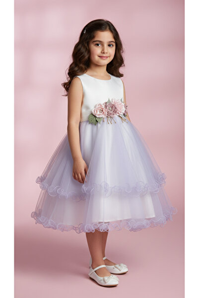 Jolanda Layered Tulle Special Occasion Girls' Dress