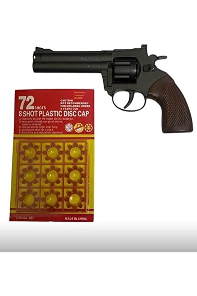 Golden Star مسدس لعبة براون ماغنوم مزود بـ 72 طلقة