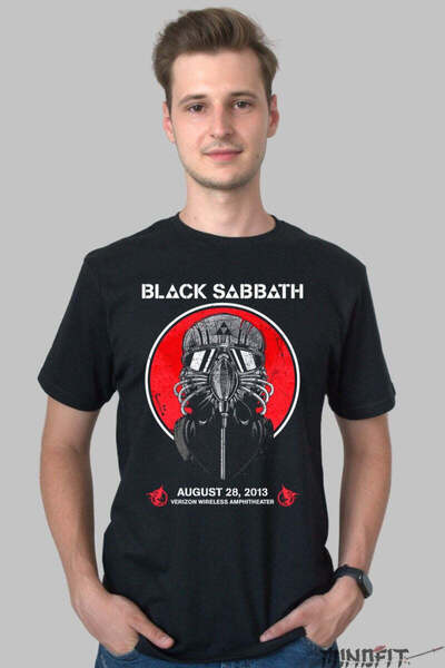 GILDAN Tricou Black Sabbath Verizon Live 2013 Barbat