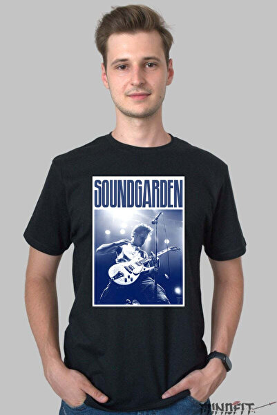 GILDAN Tricou Soundgarden Live In Grunge Spirit Barbat