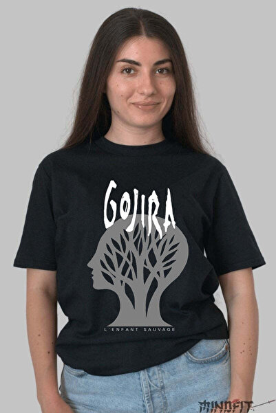 GILDAN Tricou Gojira L Enfant Sauvage Design Dama