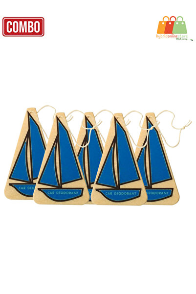 Generic معطر جو ورقي معلق للسيارة، عبوة من 5 قطع، يدوم طويلاً للتحكم في الروا...
