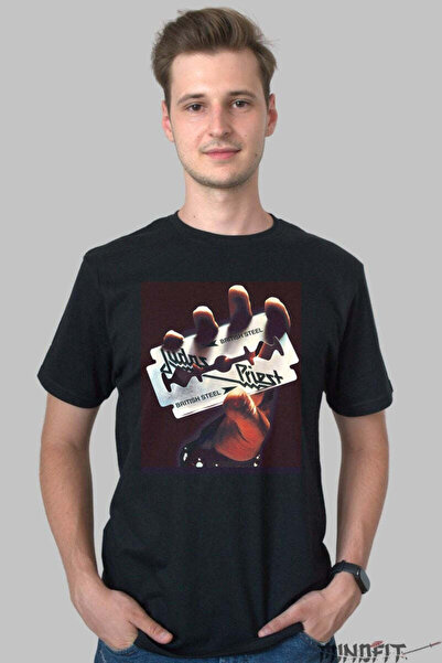GILDAN Tricou Judas Priest British Steel Edition Barbat