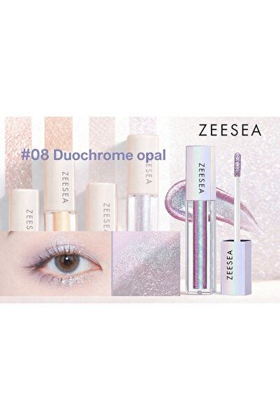 Zeesea Duochrome Liquid Eyeshadow #08 Opal Iridescent Shine · Elegant Finish
