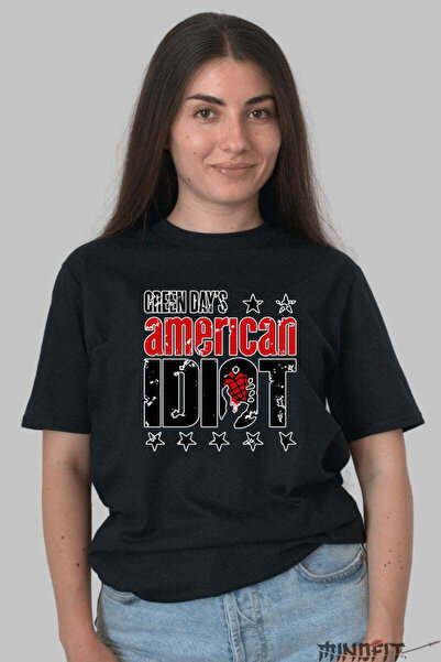 GILDAN Tricou Green Day American Idiot Edition Dama