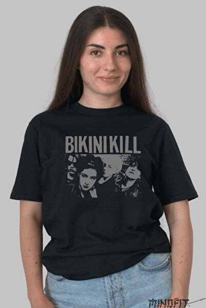 GILDAN Tricou Bikini Kill Riot Grrrl Revolution Dama