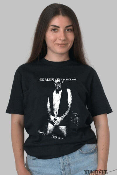 GILDAN Γυναικείο μπλουζάκι Gg Allin Violence Now