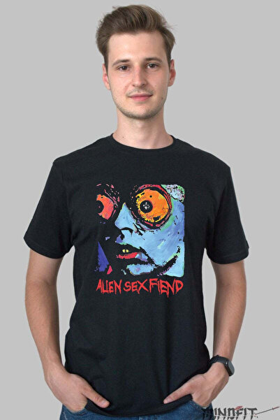 GILDAN Urban Rock Alien Sex Fiend Art Vision Men's T-Shirt